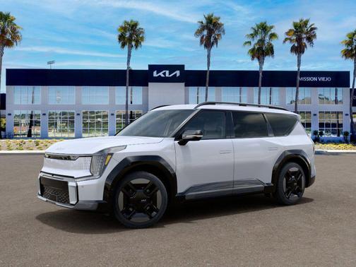 Glacial White Pearl 2026 Kia EV9 GT-Line