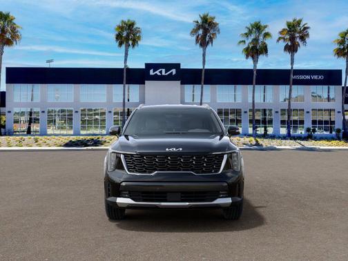 Aurora Black Pearl 2026 Kia Sorento Hybrid EX
