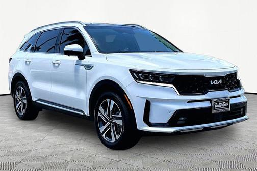 Snow White Pearl 2023 Kia Sorento Plug-In Hybrid SX Prestige