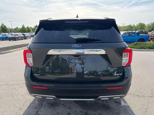 Forged Green Metallic 2023 Ford Explorer XLT