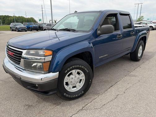 Superior Blue Metallic 2005 GMC Canyon SLE