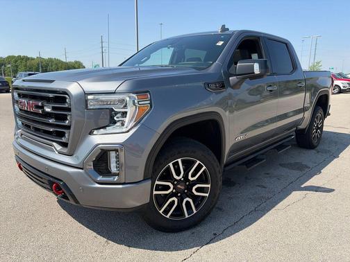 Satin Steel Metallic 2021 GMC Sierra 1500 AT4