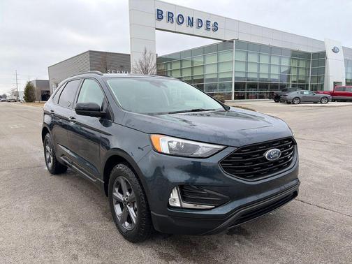 Stone Blue Metallic 2024 Ford Edge SEL