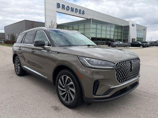 Harbor Gray Clearcoat 2025 Lincoln Aviator Premiere