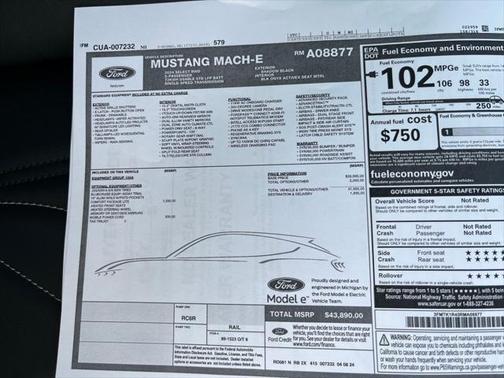 2024 Ford Mustang Mach-E Select