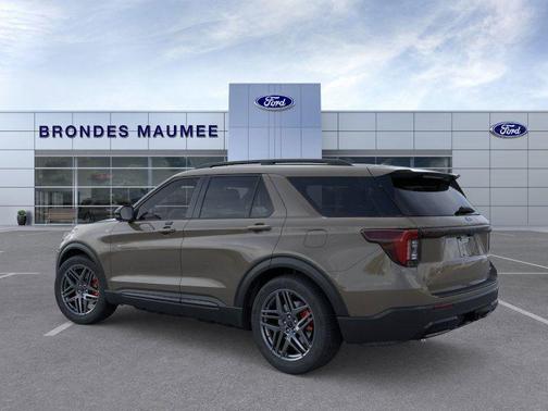 Marsh Gray 2026 Ford Explorer ST-Line