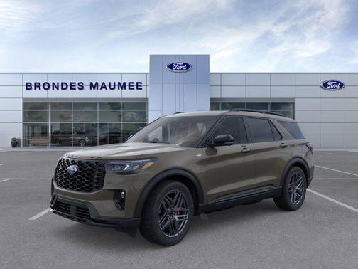 Marsh Gray 2026 Ford Explorer ST-Line