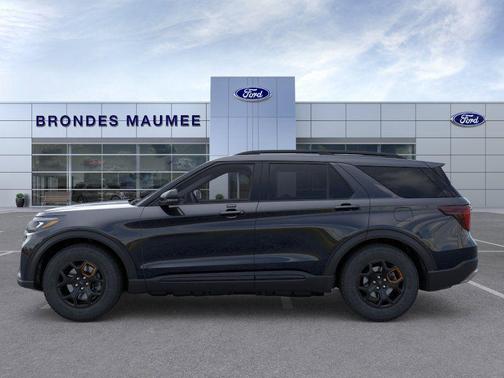 Agate Black Metallic 2026 Ford Explorer Tremor
