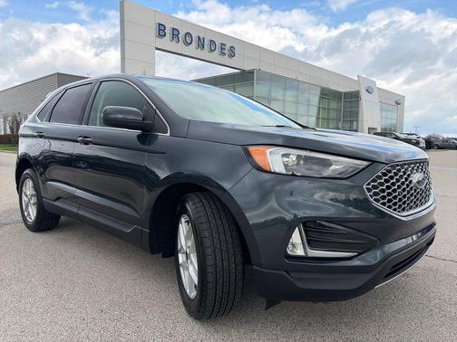 Stone Blue Metallic 2023 Ford Edge SEL