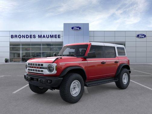 Ruby Red Metallic Tinted Clearcoat 2026 Ford Bronco Heritage Edition