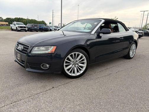 Moonlight Blue Metallic/Black Roof 2012 Audi A5 2.0T Premium Plus
