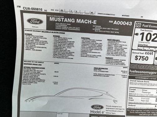 2024 Ford Mustang Mach-E Select