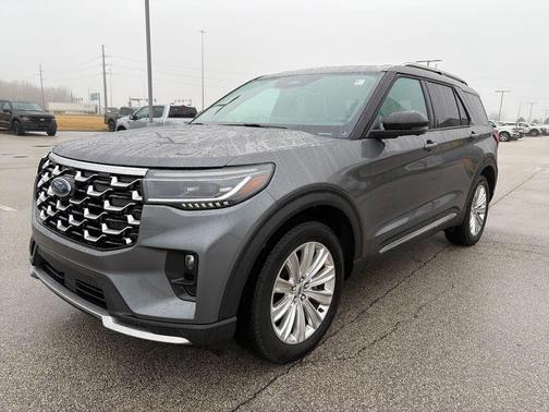 Carbonized Gray Metallic 2025 Ford Explorer Platinum