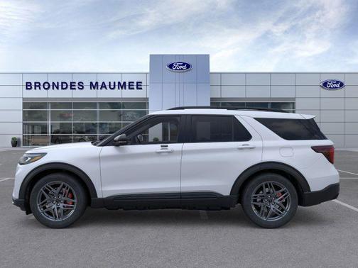 Space White Metallic 2026 Ford Explorer ST