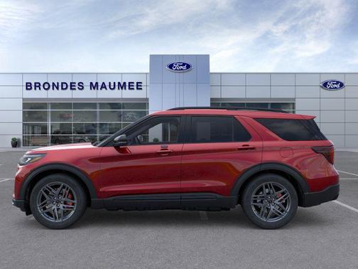 Rapid Red Metallic Tinted Clearcoat 2026 Ford Explorer ST