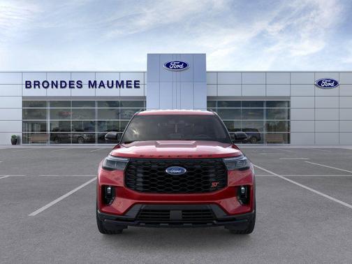 Rapid Red Metallic Tinted Clearcoat 2026 Ford Explorer ST