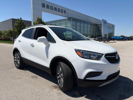 Summit White 2022 Buick Encore Preferred