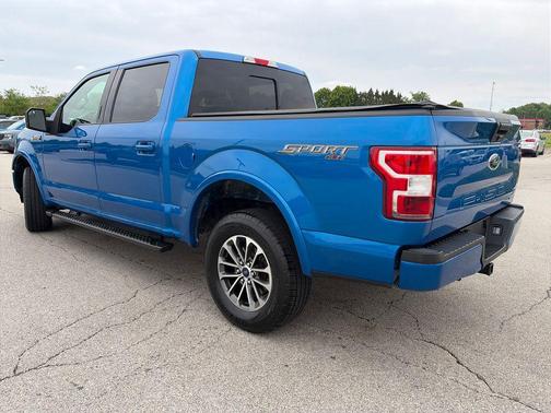 Blue Metallic 2019 Ford F-150 XLT