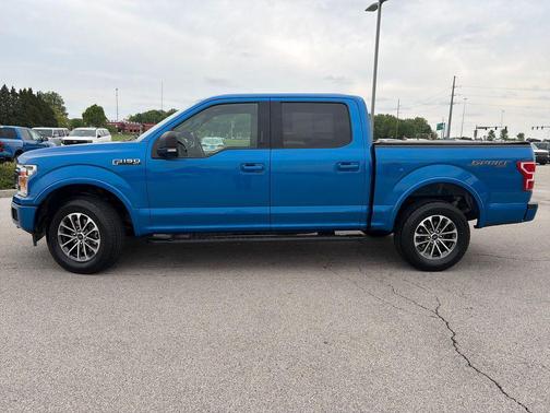 Blue Metallic 2019 Ford F-150 XLT