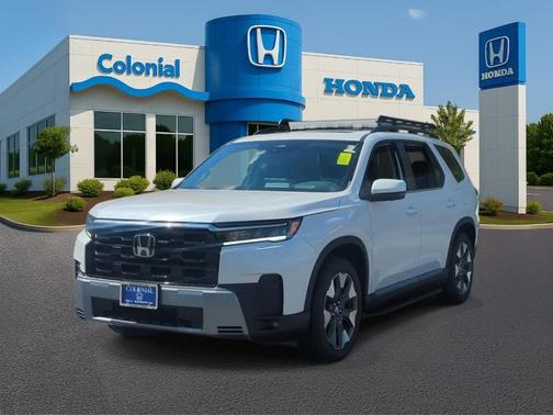 Platinum White Pearl 2026 Honda Pilot Elite