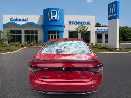Radiant Red Metallic 2024 Honda Accord Hybrid Sport-L