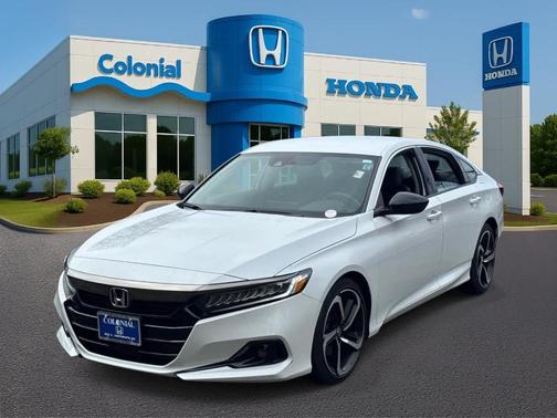 Platinum White Pearl 2022 Honda Accord Sport SE