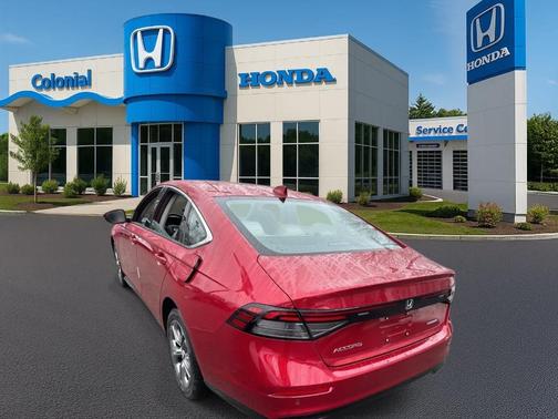 Radiant Red Metallic 2026 Honda Accord Hybrid EX-L