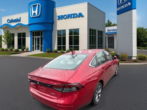 Radiant Red Metallic 2026 Honda Accord Hybrid EX-L