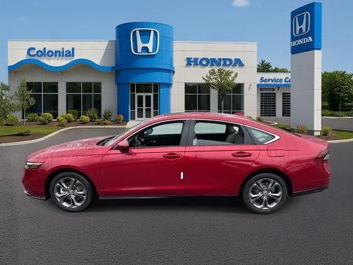 Radiant Red Metallic 2026 Honda Accord Hybrid EX-L