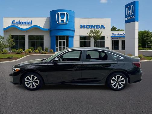 Crystal Black Pearl 2025 Honda Civic LX