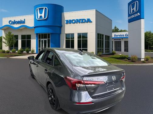 Meteorite Gray Metallic 2025 Honda Civic Sport
