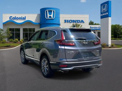Modern Steel Metallic 2021 Honda CR-V Touring