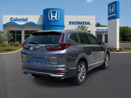 Modern Steel Metallic 2021 Honda CR-V Touring