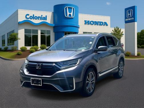 Modern Steel Metallic 2021 Honda CR-V Touring