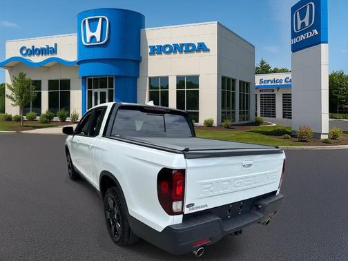 Platinum White Pearl 2025 Honda Ridgeline Black Edition