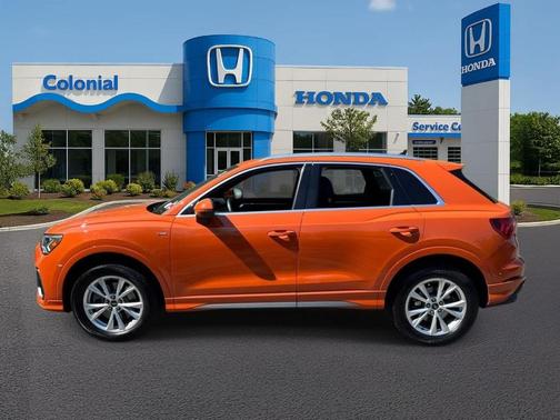 Pulse Orange 2023 Audi Q3 45 S line Premium