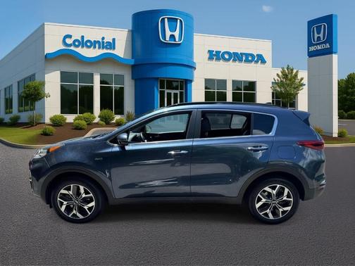 Pacific Blue 2021 Kia Sportage EX