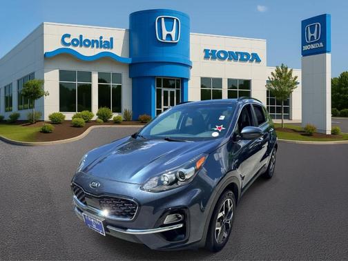 Pacific Blue 2021 Kia Sportage EX