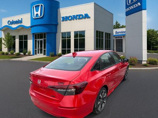 Rallye Red 2026 Honda Civic Hybrid TOURING