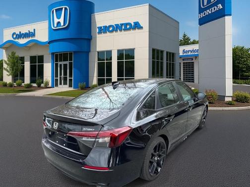 Crystal Black Pearl 2025 Honda Civic Sport