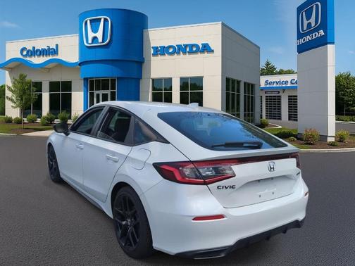 Platinum White Pearl 2026 Honda Civic Sport