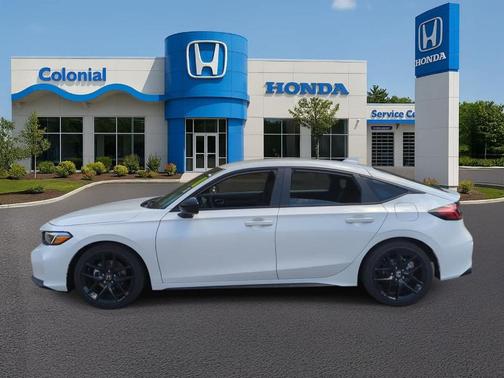 Platinum White Pearl 2026 Honda Civic Sport