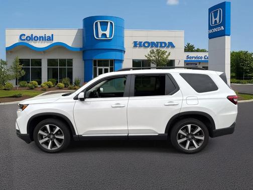 Platinum White Pearl 2025 Honda Pilot Elite