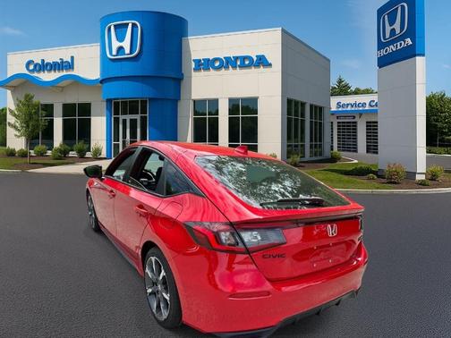Rallye Red 2026 Honda Civic Hybrid Sport Touring