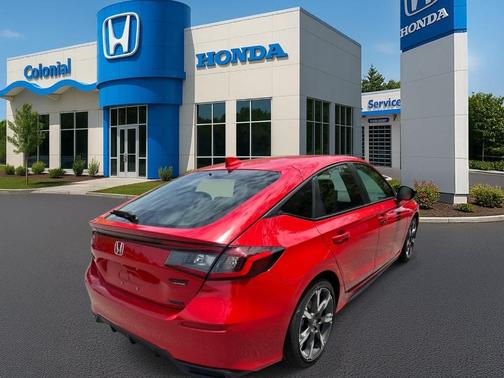 Rallye Red 2026 Honda Civic Hybrid Sport Touring