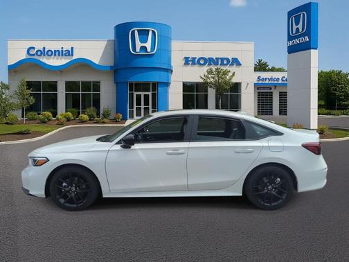 Platinum White Pearl 2026 Honda Civic Hybrid
