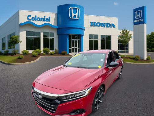San Marino Red 2022 Honda Accord Sport 1.5T