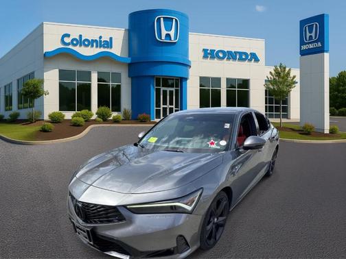 Liquid Carbon Metallic 2023 Acura Integra A-Spec Technology