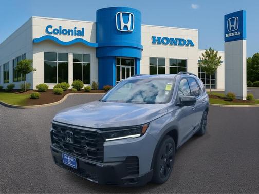 Sonic Gray Pearl 2026 Honda Pilot Black Edition