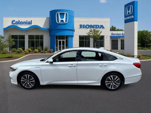 Platinum White Pearl 2019 Honda Accord Hybrid EX